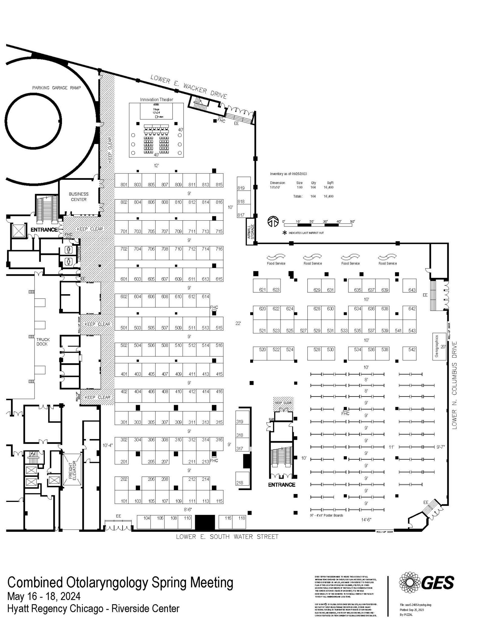 Cosm 2024 Exhibit Hall Floor Plan - Cosm