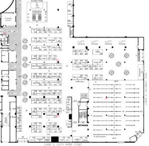 Exhibit Hall Floor Plan - COSM